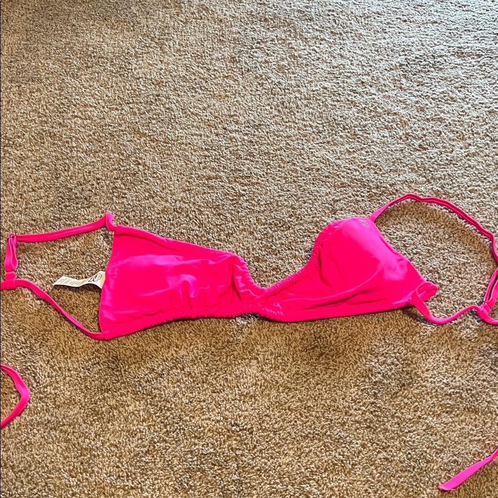 Vibrant Pink Bikini Top